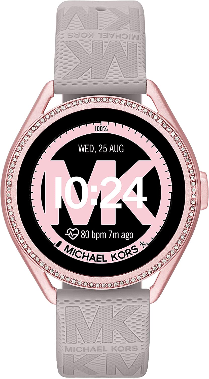 Michael Kors Women's MKGO Gen 5E 43mm Touchscreen Smartwatch with Fitness Tracker, Heart Rate, Contactless Payments, and Smartphone Notifications - Image 5